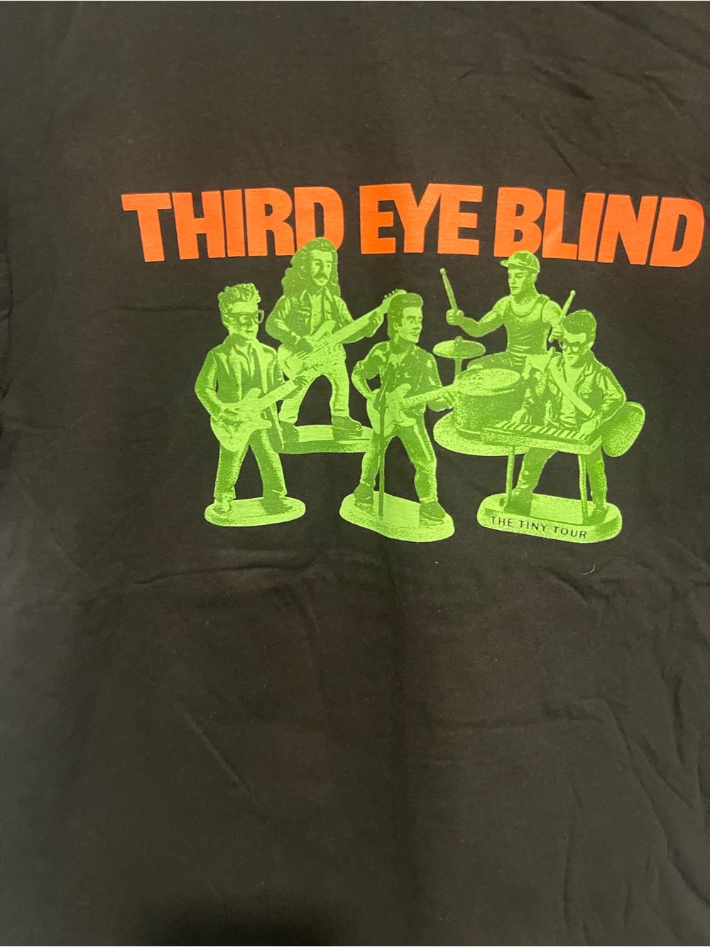 Third Eye Blind The Tiny Tour 2024 Concert Tee Tour Dates Black Medium Official - Picture 2 of 4
